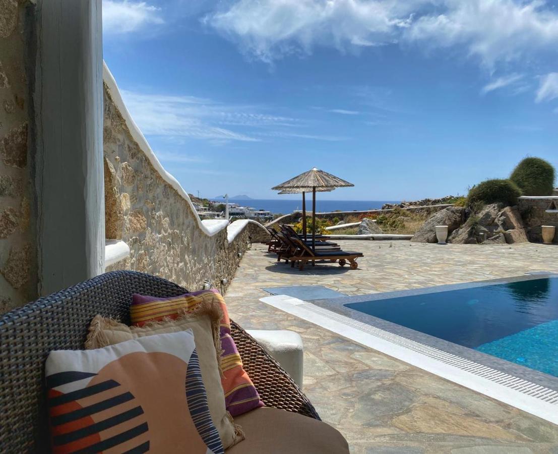 Villa Harmony Kalafatis Bagian luar foto