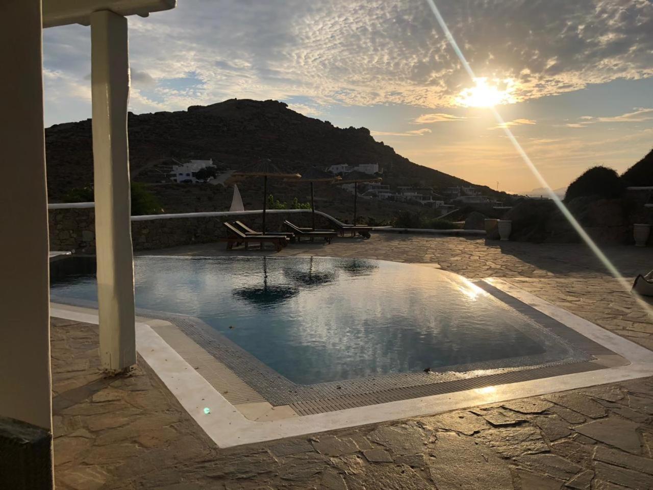 Villa Harmony Kalafatis Bagian luar foto